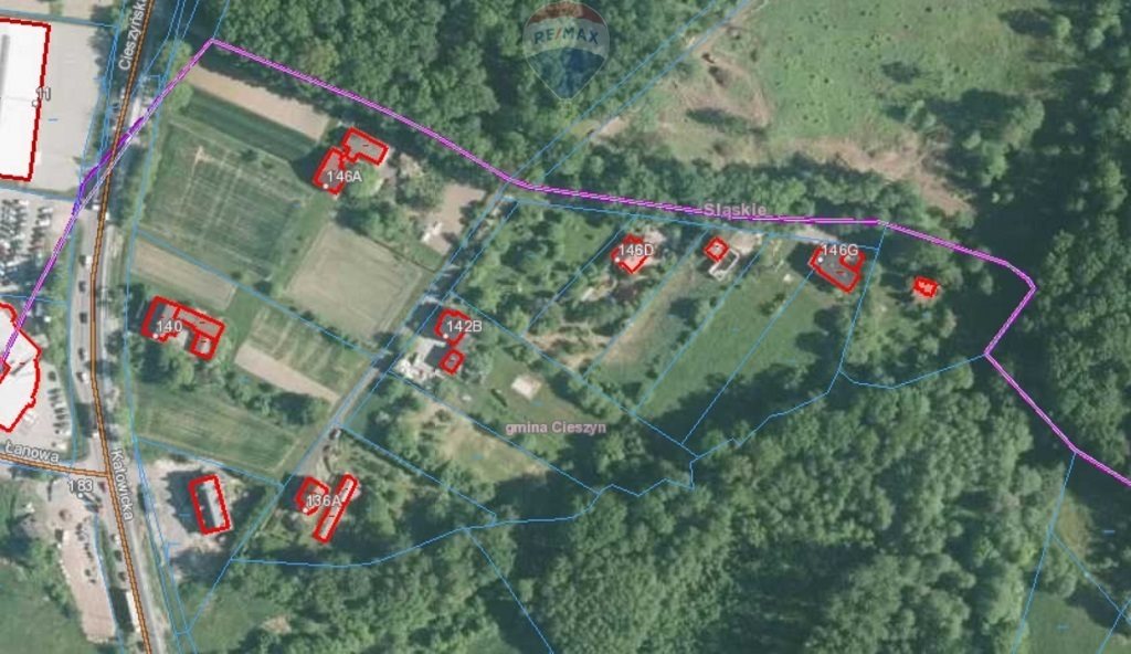 Działka rekreacyjna na sprzedaż Cieszyn, Kalembice 2 993m2 Foto 1 Działka rekreacyjna na sprzedaż Cieszyn, Kalembice 2 993m2 Foto 1
