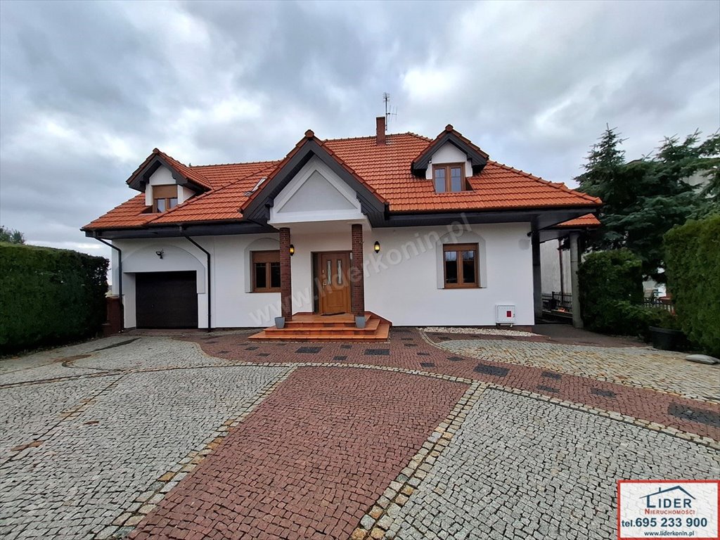 Przestronny dom 110 m² z garażami i ogrodem w Posadzie Konin, Chorzeń  220m2 Foto 1