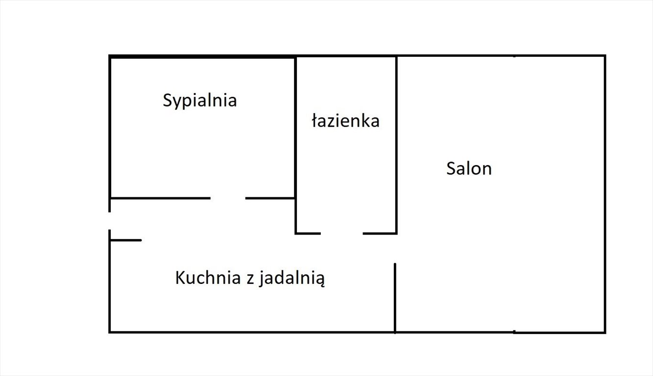 Mieszkanie dwupokojowe na sprzedaż Kielce, Czarnów, Herbska  59m2 Foto 13