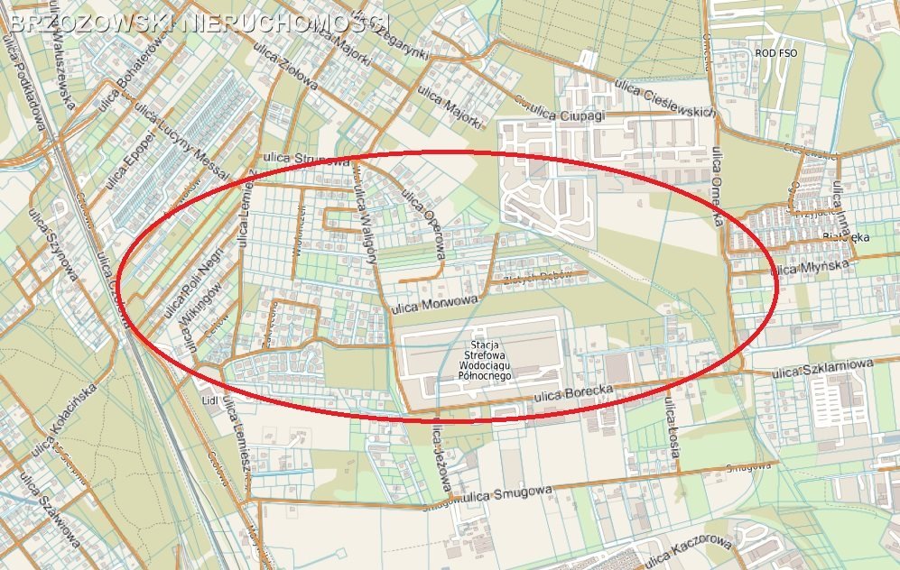 Działka budowlana na sprzedaż Warszawa, Białołęka, Białołęka Dworska  1 201m2 Foto 1