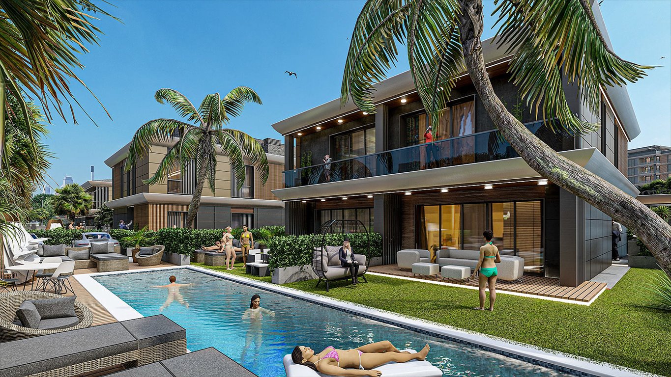 Luksowne wille z basenem i smart home w Antalyi Turcja, Ermenek, Ermenek, Muratpaşa, Antalya  240m2 Foto 1