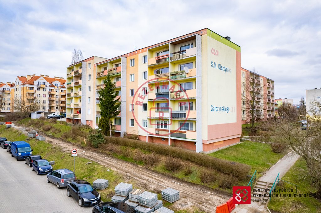 Mieszkanie czteropokojowe  na sprzedaż Olsztyn, Podgrodzie, Konstantego Ildefonsa Gałczyńskiego  64m2 Foto 4