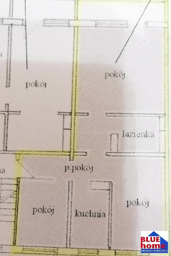 Mieszkanie trzypokojowe na sprzedaż Sosnowiec, Pogoń  47m2 Foto 6