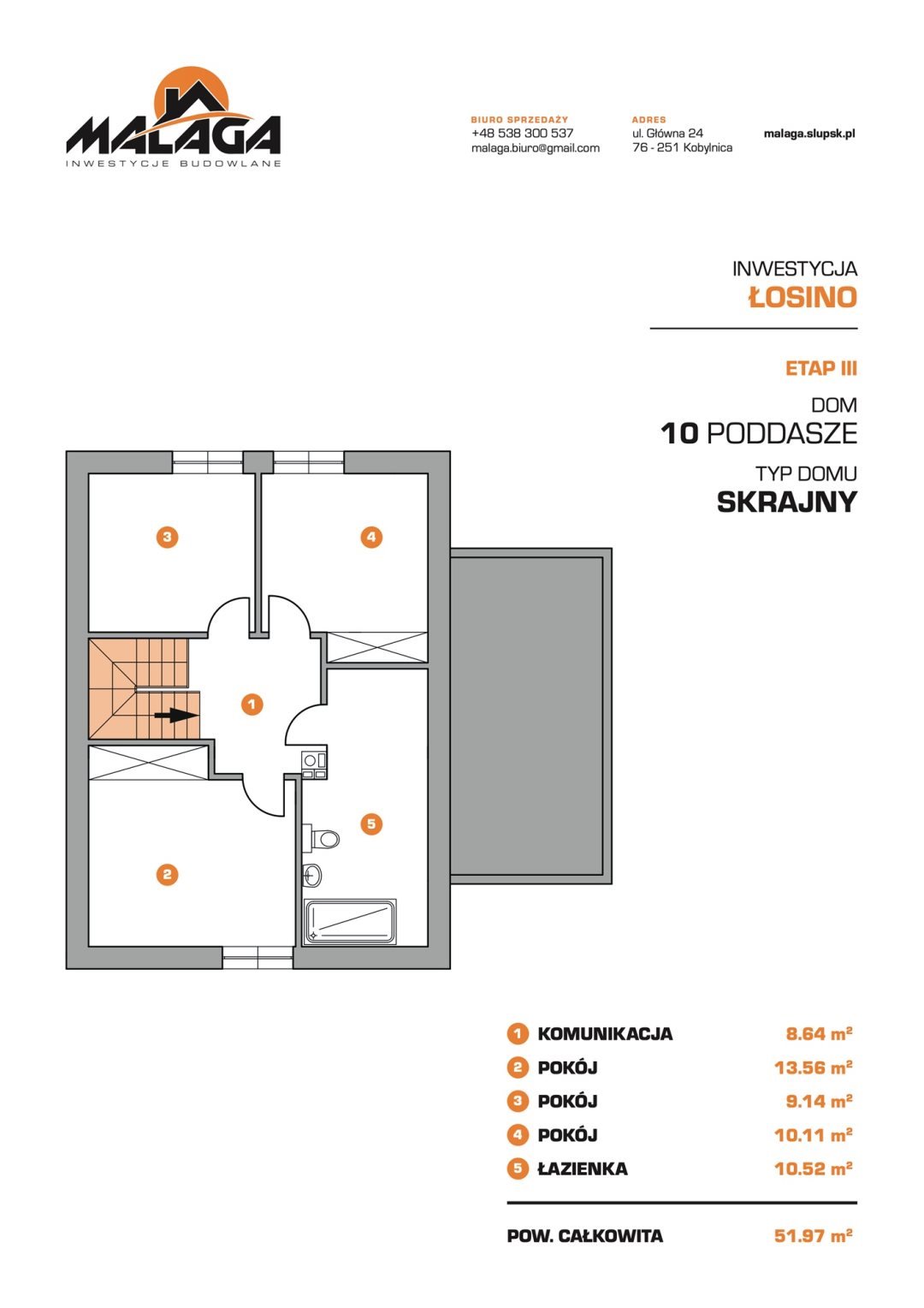 Dom na sprzedaż Łosino  134m2 Foto 8