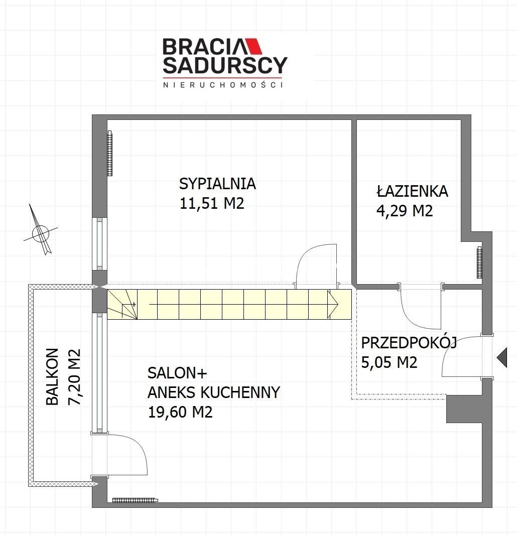 Mieszkanie trzypokojowe na sprzedaż Kraków, Bronowice, Bronowice Wielkie, Stawowa  40m2 Foto 1