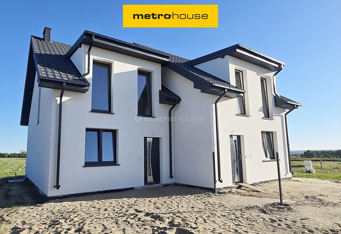 Sprzedam nowoczesny bliźniak 105 m² z ogrodem w Mieroszynie Mieroszyno, Ogrodowa  105m2 Foto 1