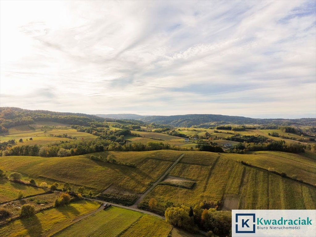 Działki w Średniej Wsi (6100 m²) z widokami na wzgórza Średnia Wieś  1 580m2 Foto 1