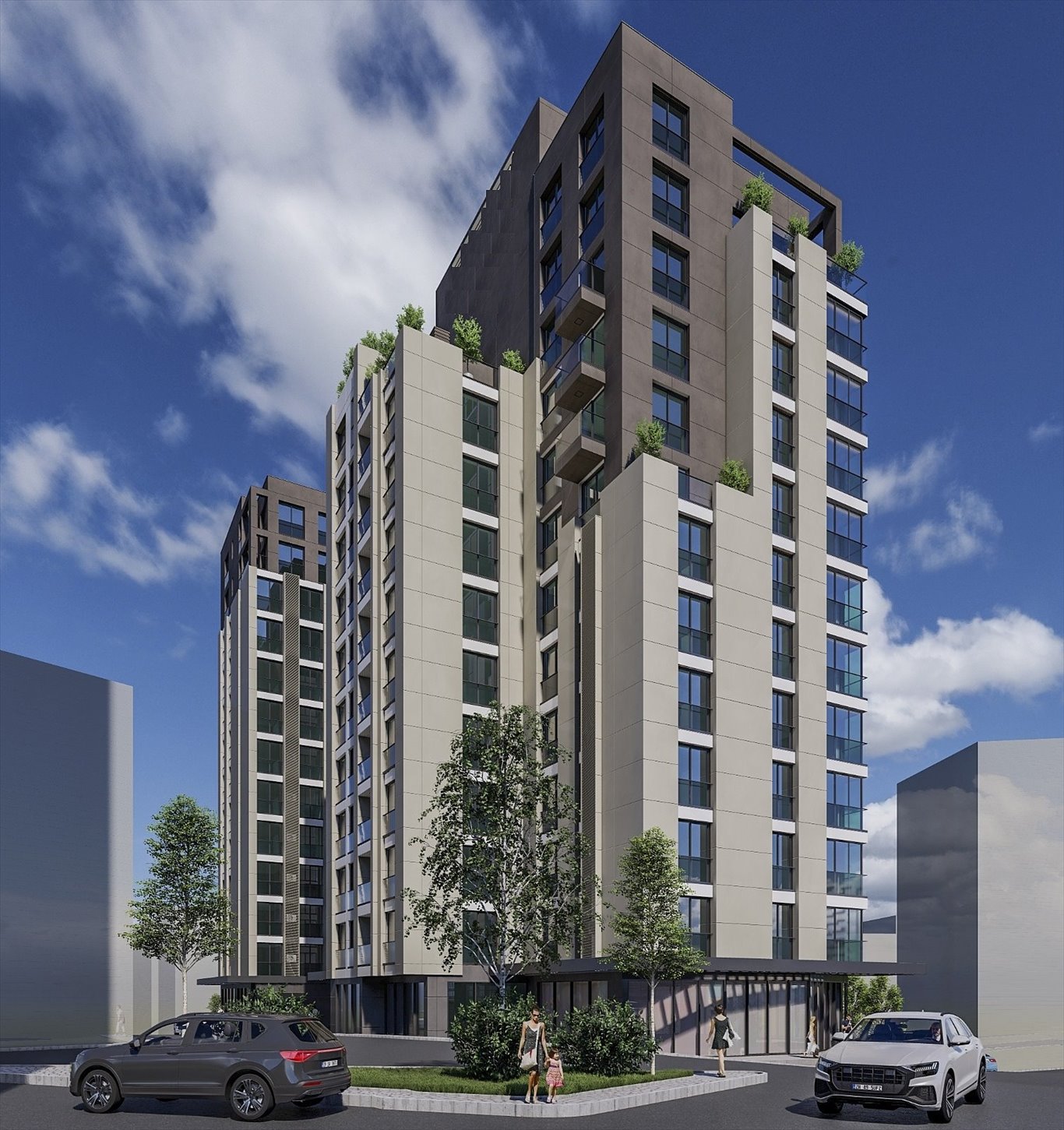 Nowoczesne 75 m² z basenem i parkingiem w Kağıthane Turcja, Stambuł, Talatpaşa, Kağıthane, Stambuł  75m2 Foto 1