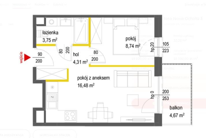 Mieszkanie dwupokojowe na sprzedaż Warszawa, Włochy, Raków, Łopuszańska  34m2 Foto 1