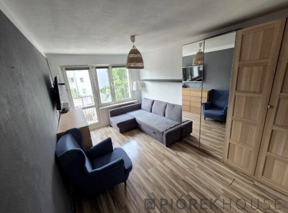 Dwupokojowe mieszkanie z balkonem na Mokotowie, 37,1 m2 Warszawa, Mokotów, Niegocińska  37m2 Foto 1