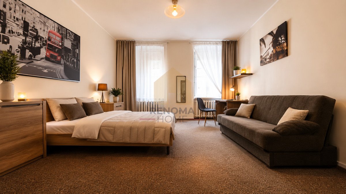 Zapraszam do wynajmu 70 m² mieszkania w sercu Wrocławia Wrocław, Stare Miasto, Kotlarska  70m2 Foto 1