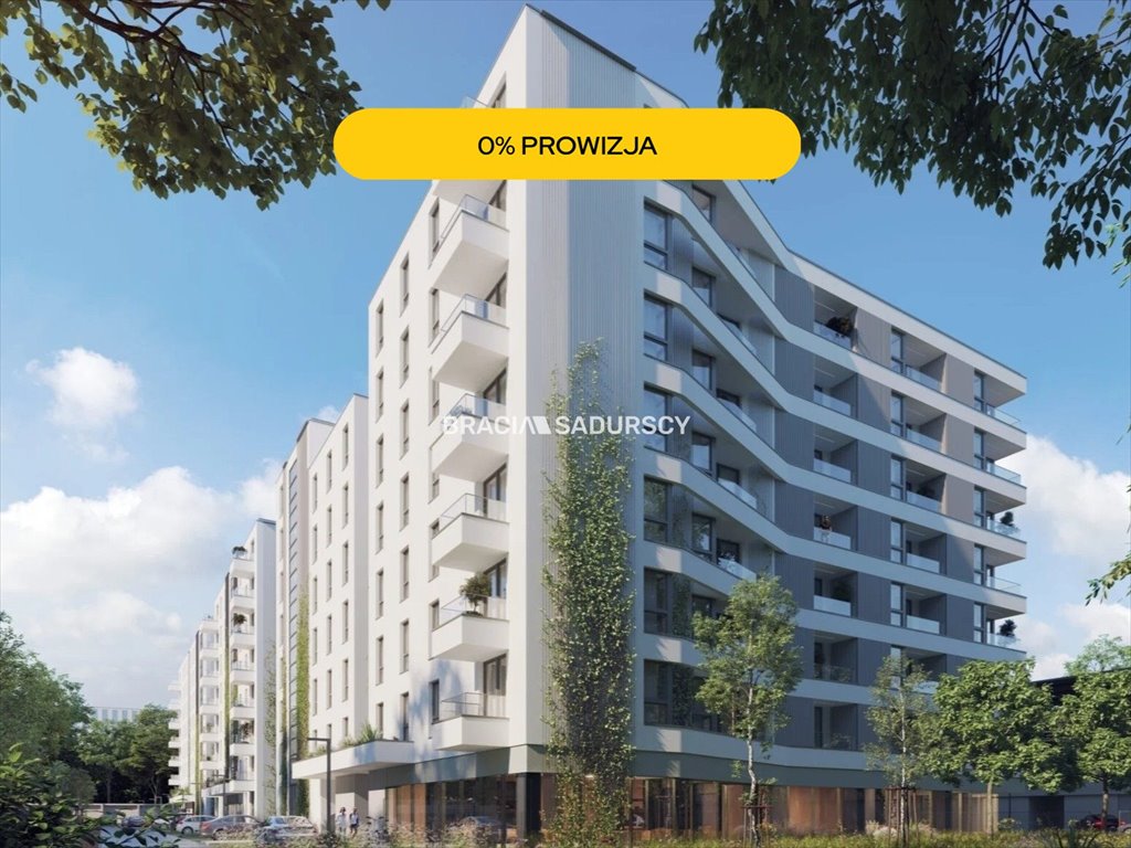 Na sprzedaż nowoczesne 2-pokojowe mieszkanie z balkonem w Krakowie Kraków, Prądnik Biały, Prądnik Biały, Imbramowska  47m2 Foto 1