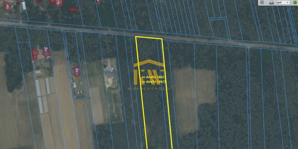 Działka 10 380 m² przy drodze asfaltowej w Wrzosie Wrzos  10 380m2 Foto 1