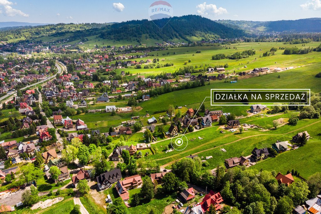 Działka budowlana na sprzedaż Poronin  854m2 Foto 10