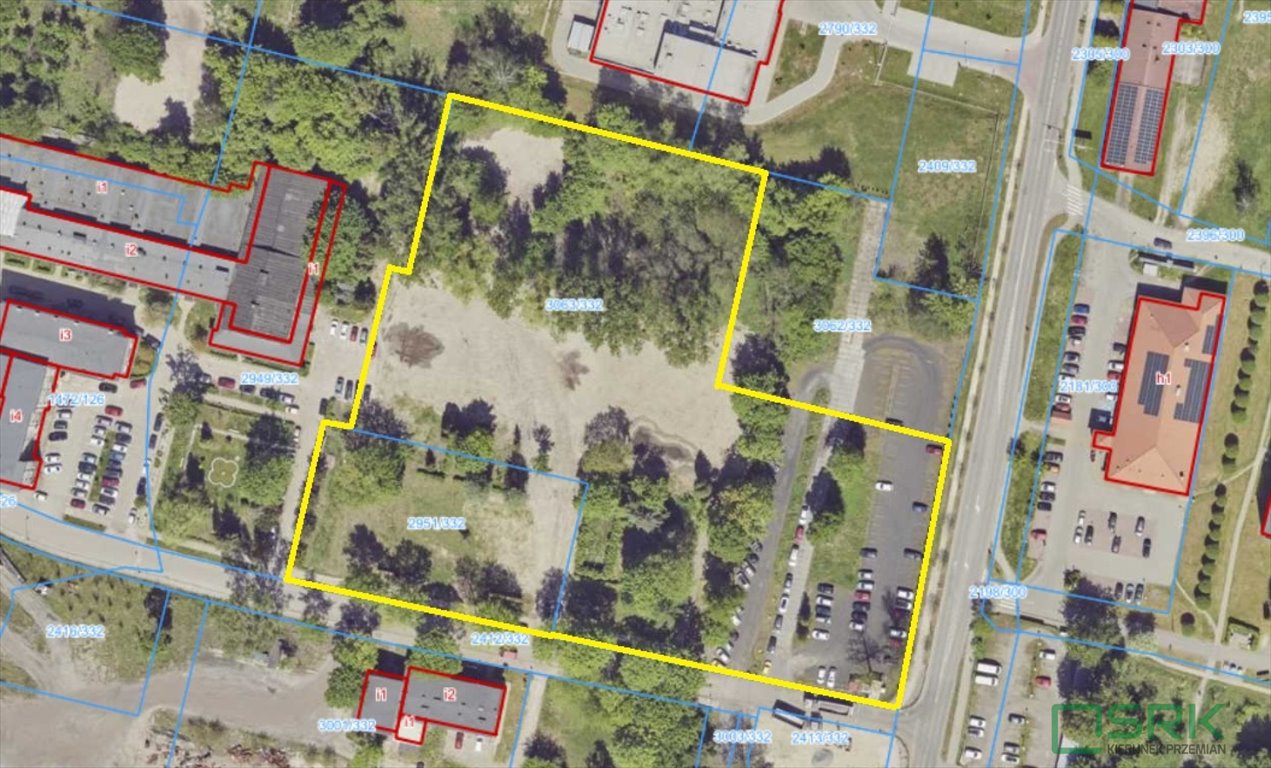 Zapraszam do obejrzenia działki 16 404 m² w Bytomiu Bytom, Śródmieście, Łużycka  16 404m2 Foto 1