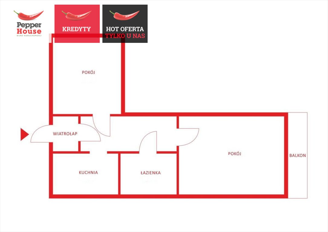 Dwupokojowe mieszkanie z potencjałem, 38 m², Przymorze Gdańsk, Przymorze, Piastowska  38m2 Foto 1