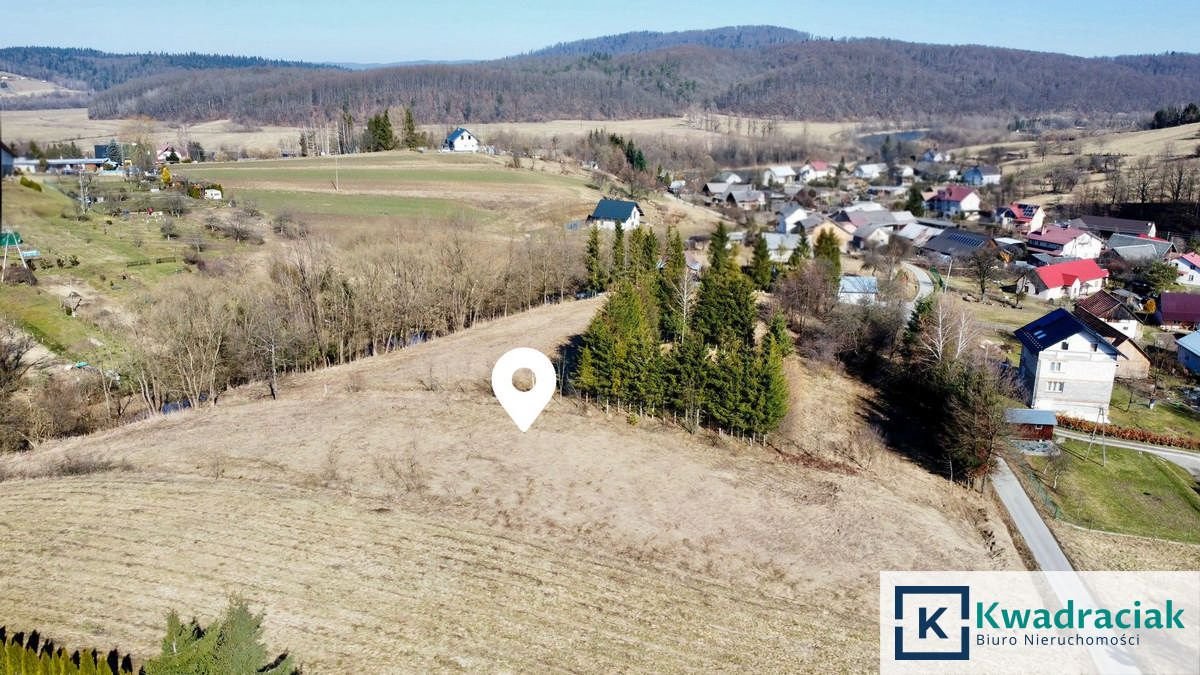 Działka 3561 m² z widokiem, inwestycja i dom w Średniej Wsi Średnia Wieś  3 561m2 Foto 1