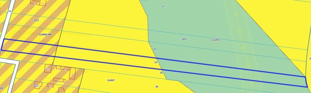 Działka 9568 m² z planem w Konary, spokojna okolica Konary  9 568m2 Foto 1