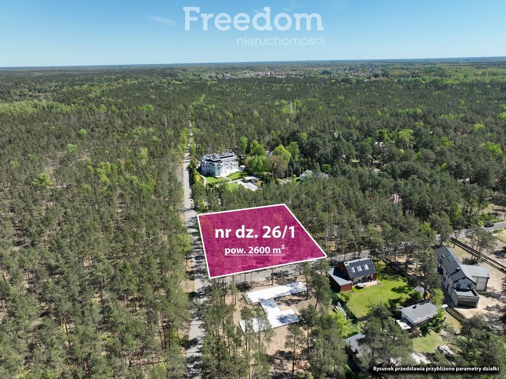 Działka leśna z prawem budowy na sprzedaż Warszawa, Wawer, Międzylesie, Hafciarska  2 600m2 Foto 1