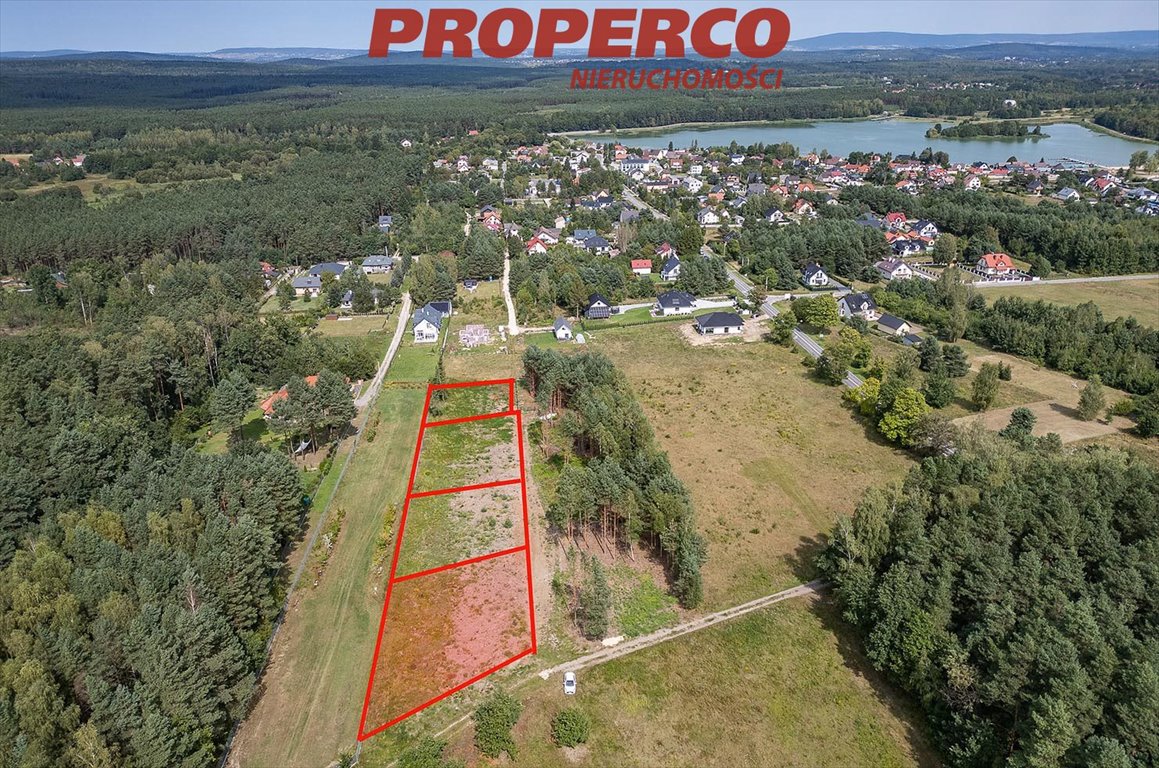 Działka budowlana na sprzedaż Daleszyce, Borków  1 070m2 Foto 2