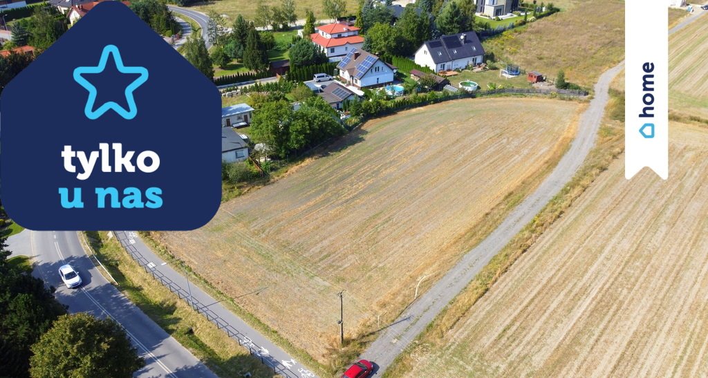 Działka 1100 m² z dostępem do drogi asfaltowej i energii Niemcz, niemcz  1 100m2 Foto 1