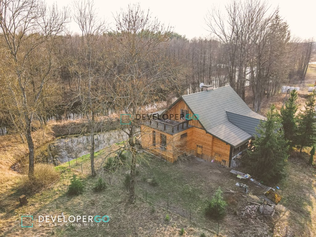 Zapraszam do domu z tarasem nad Narewą, 140 m², pełna prywatność Nowogród  140m2 Foto 1
