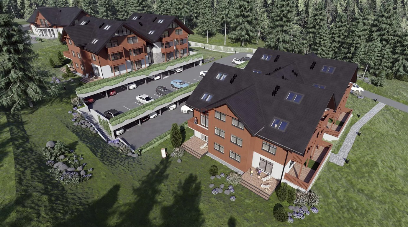 Mieszkanie trzypokojowe na sprzedaż Szklarska Poręba, Szklana  58m2 Foto 1