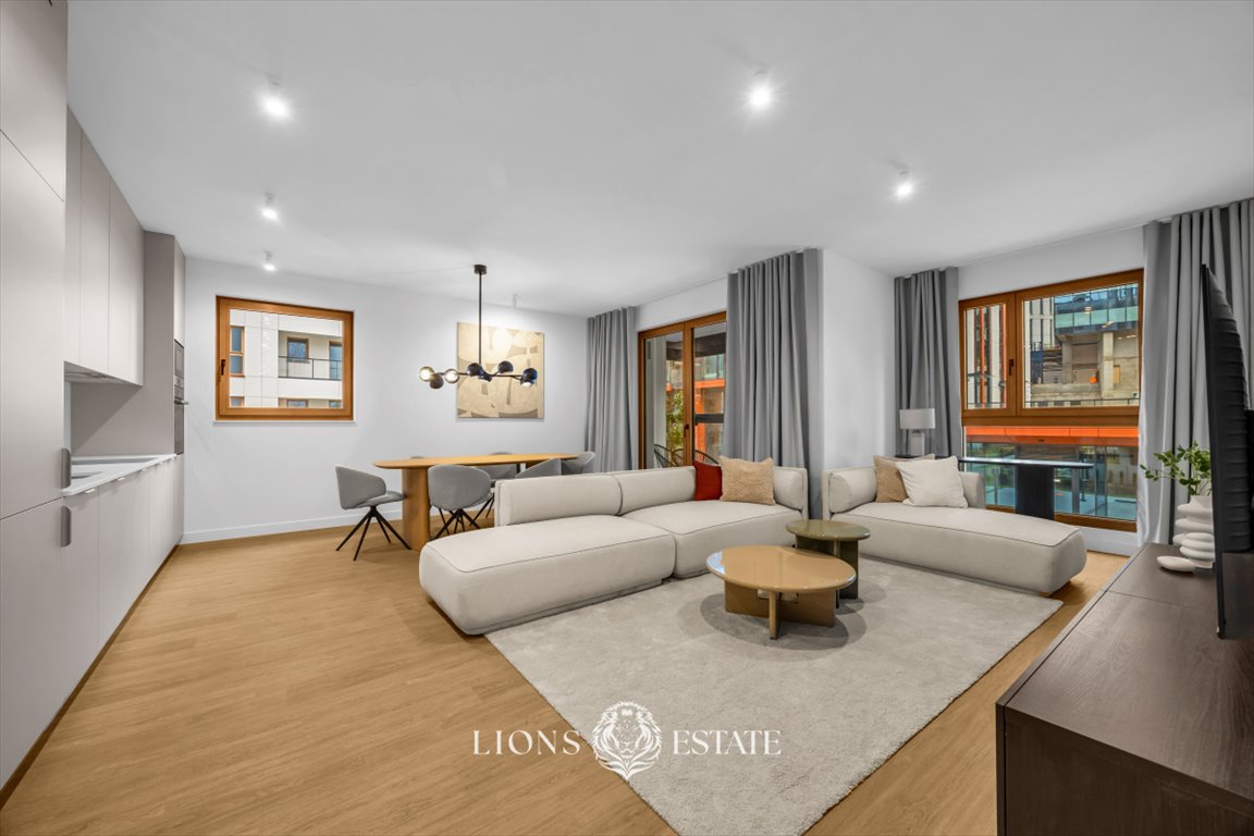 Na wynajem nowoczesny apartament 77 m² z 2 łazienkami Warszawa, Wola Czyste, Prosta  77m2 Foto 1