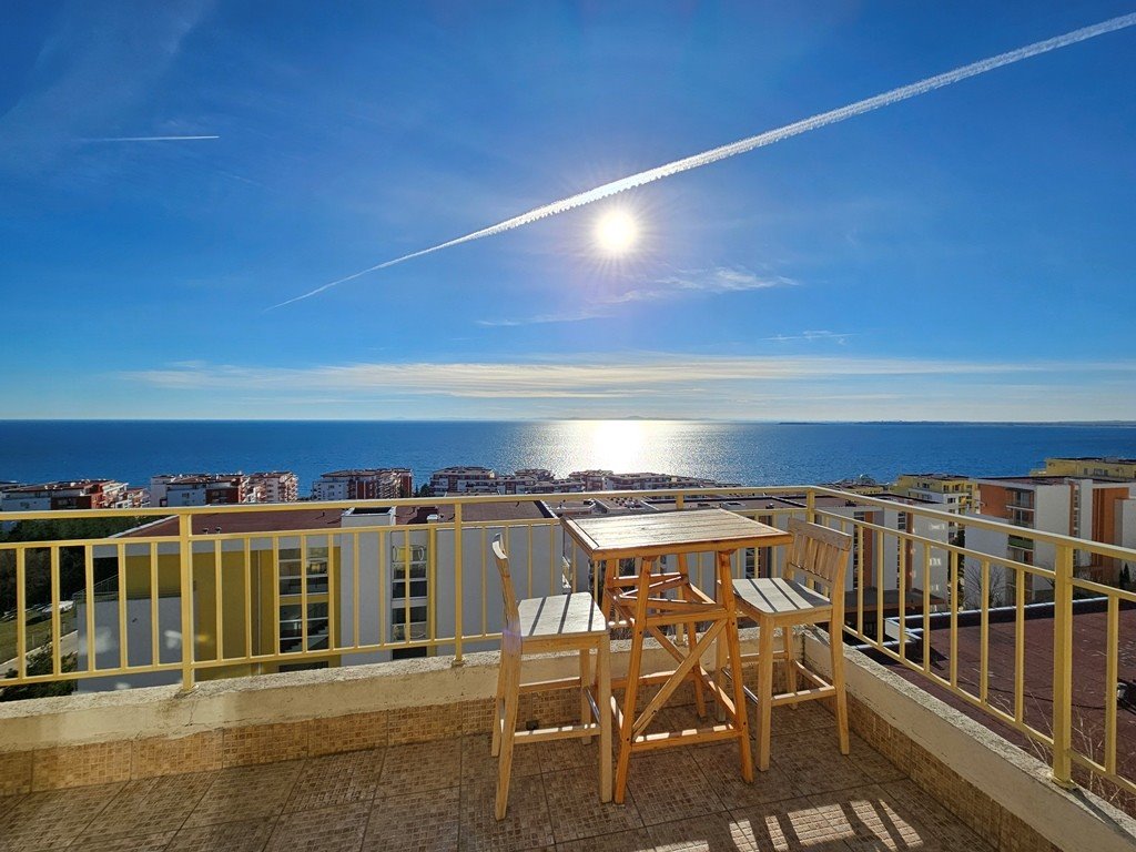 Widok na morze! Umeblowany apartament 85 m² z basenem Bułgaria, sunny Beach, Crown Fort Club, St Vlas  85m2 Foto 1
