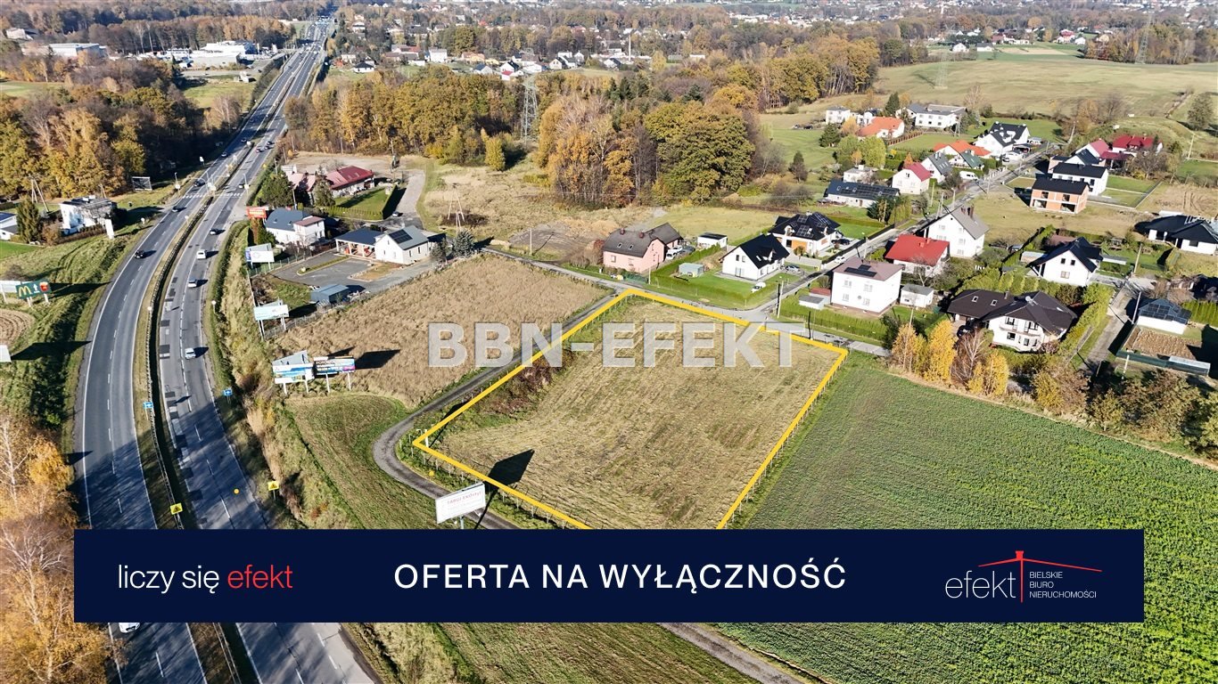 Działka budowlana na sprzedaż Bielsko-Biała, Komorowice Śląskie  3 917m2 Foto 2