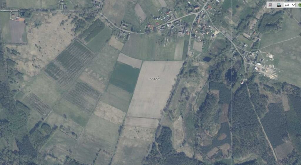 Na sprzedaż działka 4 356 m² w Trzechel - inwestycja i spokój Trzechel  4 356m2 Foto 1