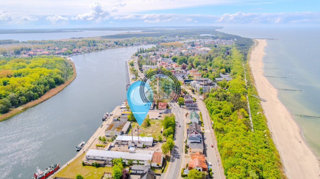 Działka inwestycyjna pod hotel z widokiem na port i morze Dziwnów  4 530m2 Foto 1