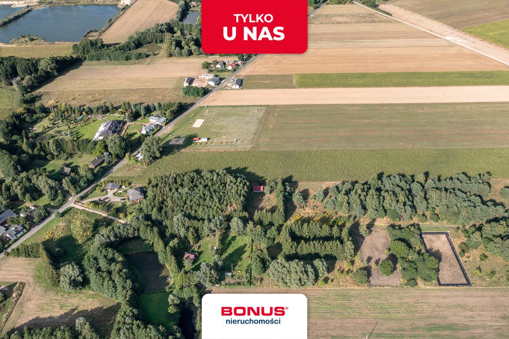 Działka 1271 m² w Bednary - las i jeziora w otoczeniu Bednary  1 271m2 Foto 1