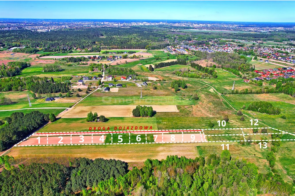 Działki budowlane w Olmontach od 1000 m² z MPZP Olmonty  1 000m2 Foto 1