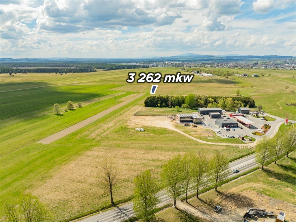 Działka usługowa przy DK49 3262 m² - szerokie możliwości polecam Nowy Targ, Jana Pawła II  3 262m2 Foto 1