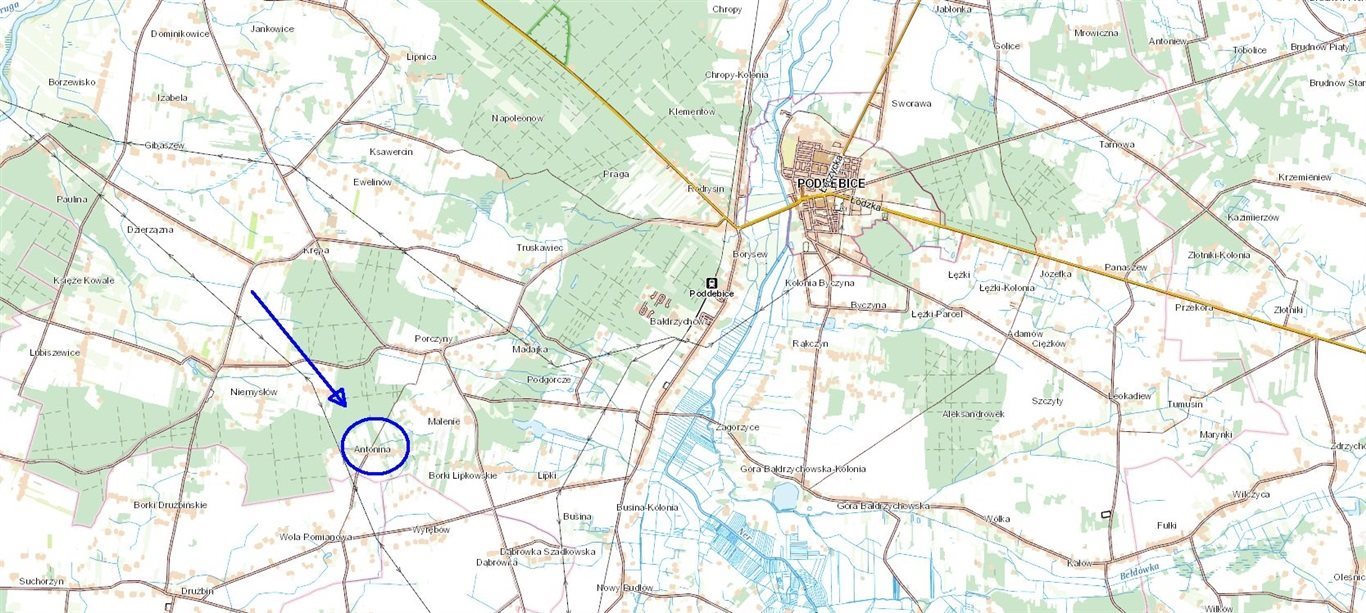 Działka rolna na sprzedaż Antonina  3 200m2 Foto 1