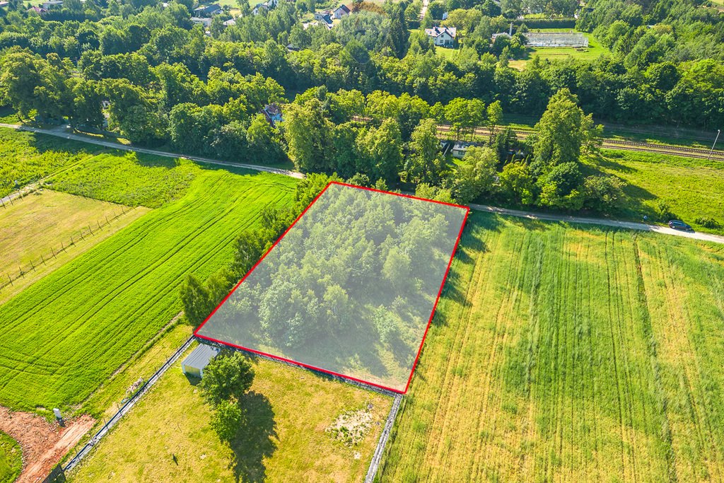 Działka budowlana 3146 m² z warunkami zabudowy w Podolu Zgierz  3 146m2 Foto 1