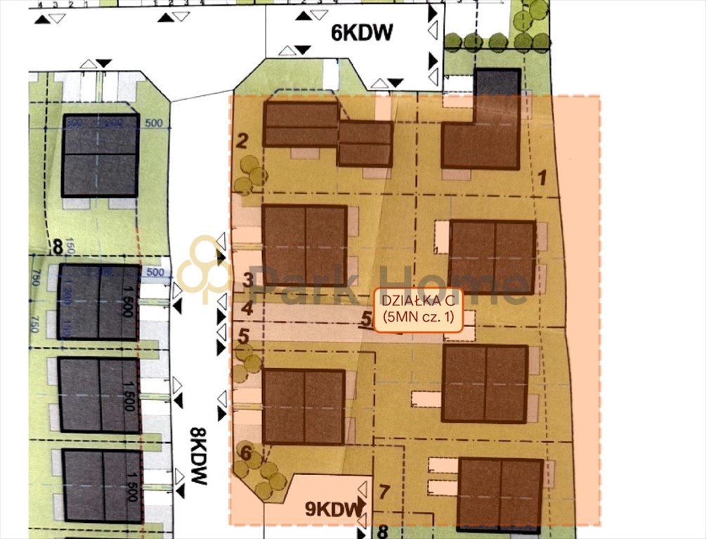 Działka inwestycyjna Koninko - 3 234 m² pod zabudowę domów Koninko  3 234m2 Foto 1