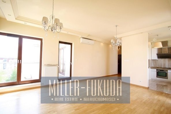 Mieszkanie czteropokojowe  na wynajem Warszawa, Wilanów, Miasteczko Wilanów, Sarmacka  110m2 Foto 1