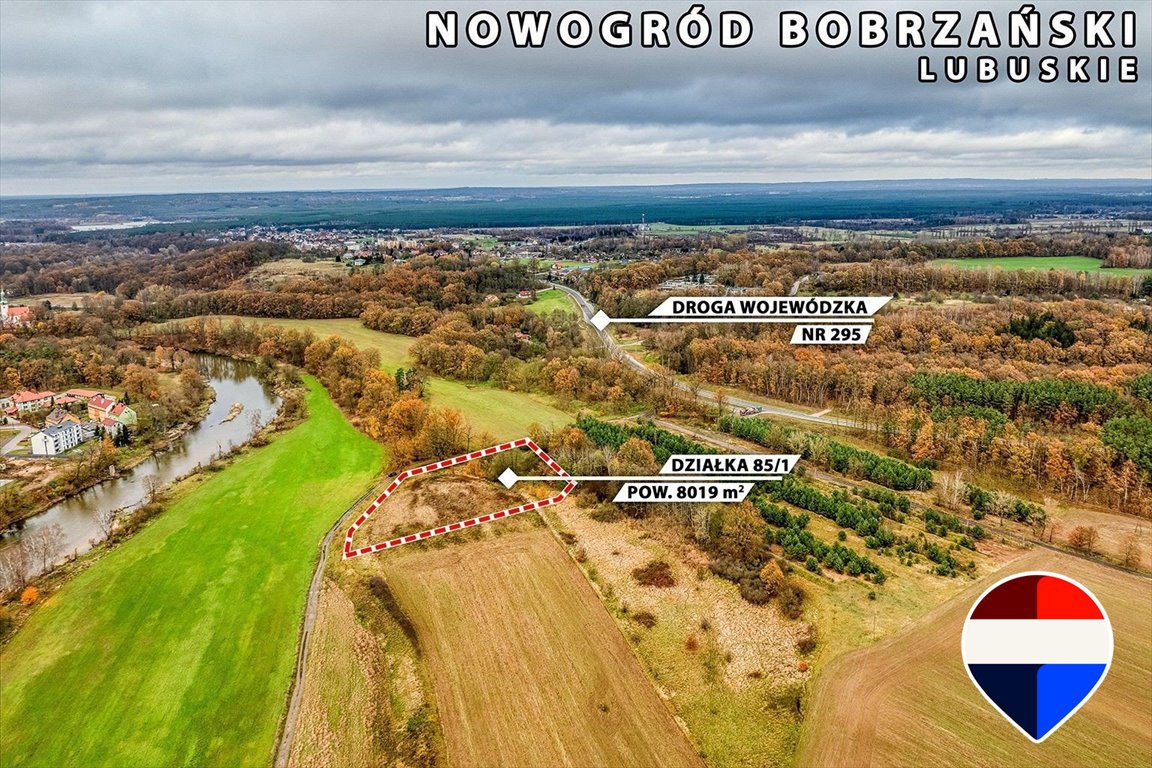 Działka inwestycyjna przy DK27 z potencjałem rozwoju Nowogród Bobrzański, Tadeusza Kościuszki  8 019m2 Foto 1