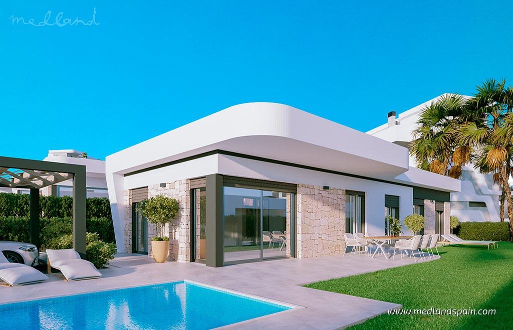 Ekskluzywne domy z panoramicznym widokiem na Costa Blanca Hiszpania, Finestrat  114m2 Foto 1