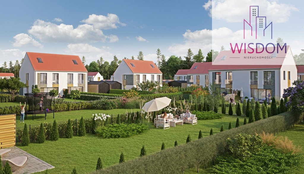 Dom w Tomaszkowie z tarasem i ogrodem, ekologiczne rozwiązania Tomaszkowo  104m2 Foto 1