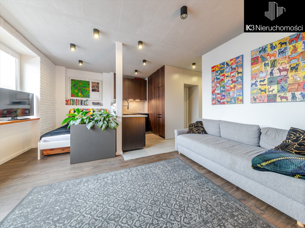 Wyjątkowe studio 35,4 m2 z garderobą, blisko centrum Warszawa, Śródmieście Południowe, Mokotowska  35m2 Foto 1