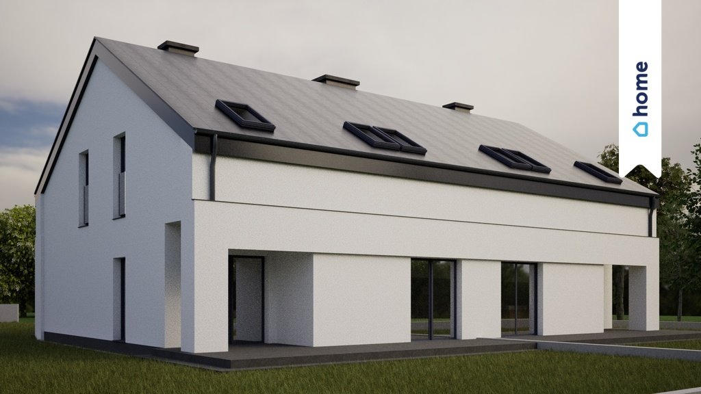 Nowoczesny dom 125m2 z 2 lokalami, ogrzewanie podłogowe Szczecin, Płonia, Anielska  125m2 Foto 1