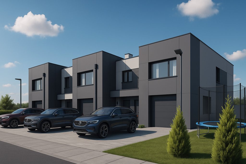 Nowoczesny dom 120 m² z garażem, ogrzewaniem podłogowym Rzeszów, Budziwój, Senatorska  120m2 Foto 1