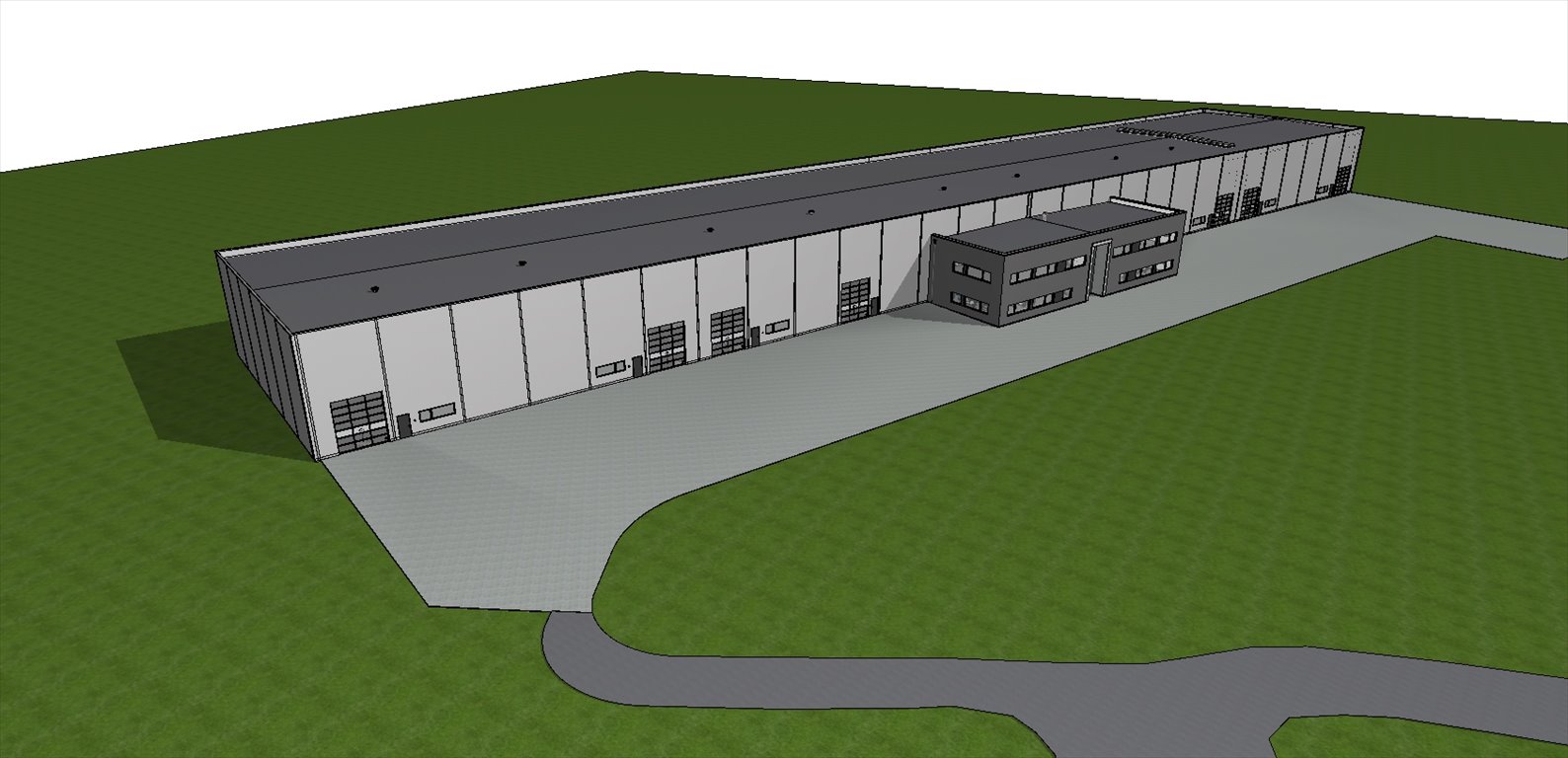 Nowoczesna hala magazynowo produkcyjna z biurami – 4 794 m² wołomiński  4 794m2 Foto 1