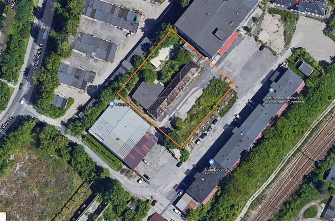 Magazyn 88 m² z biurem i parkingiem w Lublinie Lublin, Tatary, Gospodarcza  88m2 Foto 1