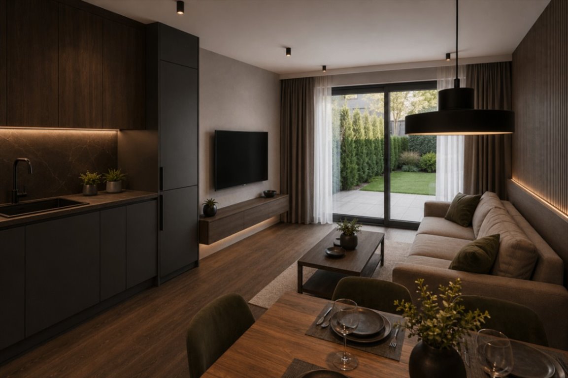 2 pokoje z ogrodem w Poznaniu - bez prowizji i PCC Poznań, Stare Winogrady, Winogrady  48m2 Foto 1