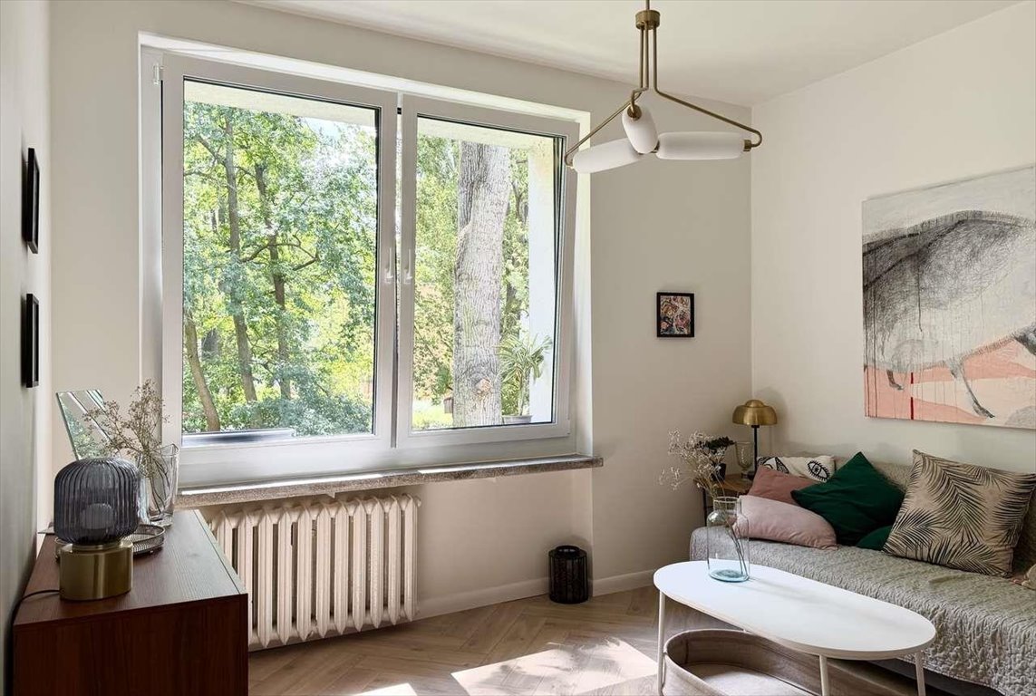 Nowoczesne 2-pokojowe mieszkanie - pełne wyposażenie i widok na zieleń Warszawa, Praga-Południe, Saska Kępa, Kubańska 8  37m2 Foto 1