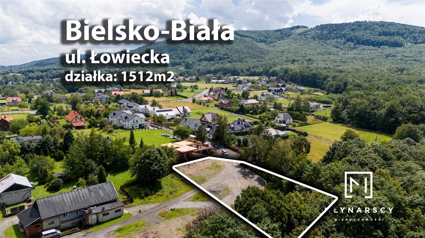 Działka budowlana na sprzedaż Bielsko-Biała, Kamienica  1 512m2 Foto 2